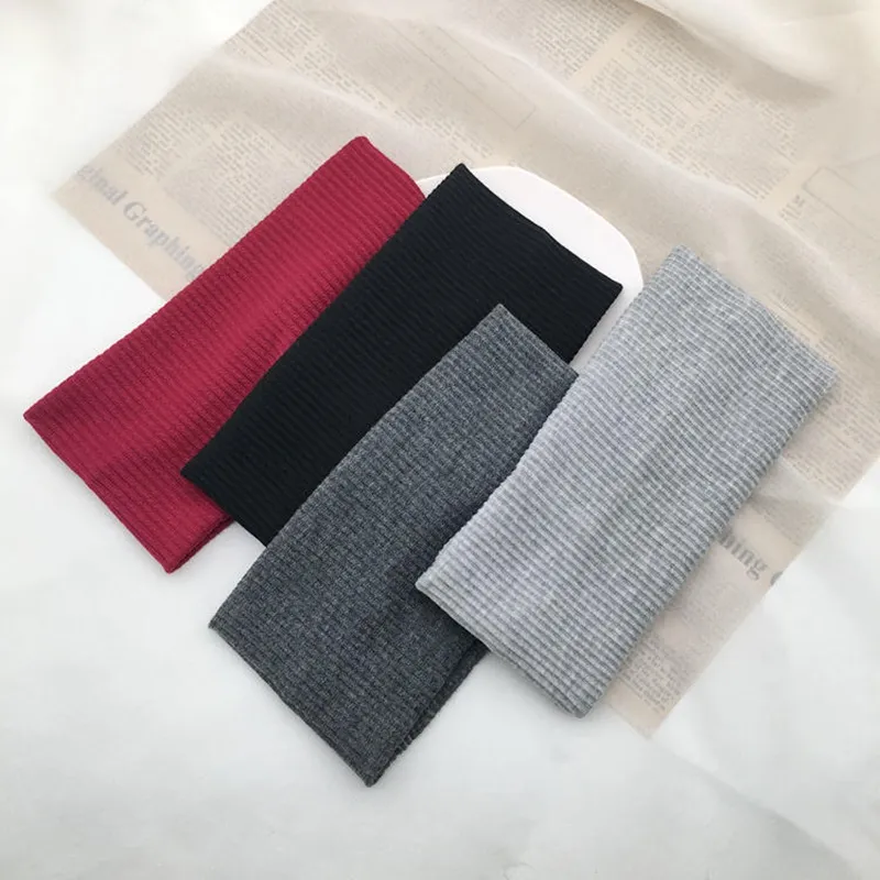 Stretch Knitted Sport Headband Yoga Elastic Hair Bands for Women Hair Accessories