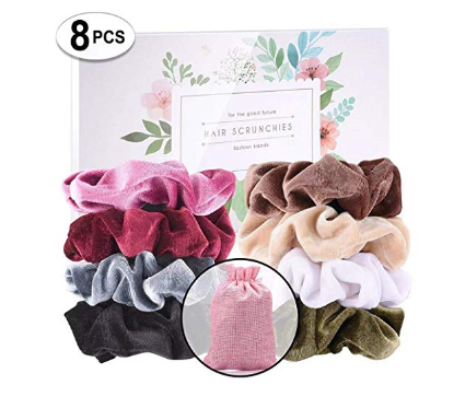 Hot Selling Factory Supply Good Quality Multy Color Velvet Hair Accessories Scrunchies