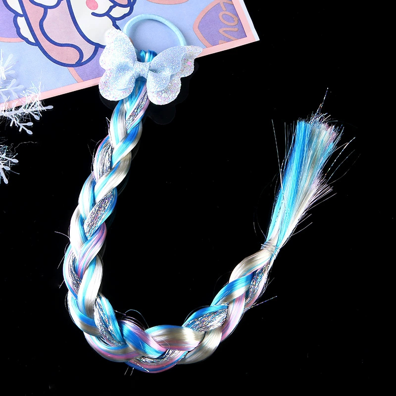 Girls' Kids Hair Accessories: Colored Braiding Strings, Princess Ponytail Holders, Wig Braids &amp; Hair Ties for Children