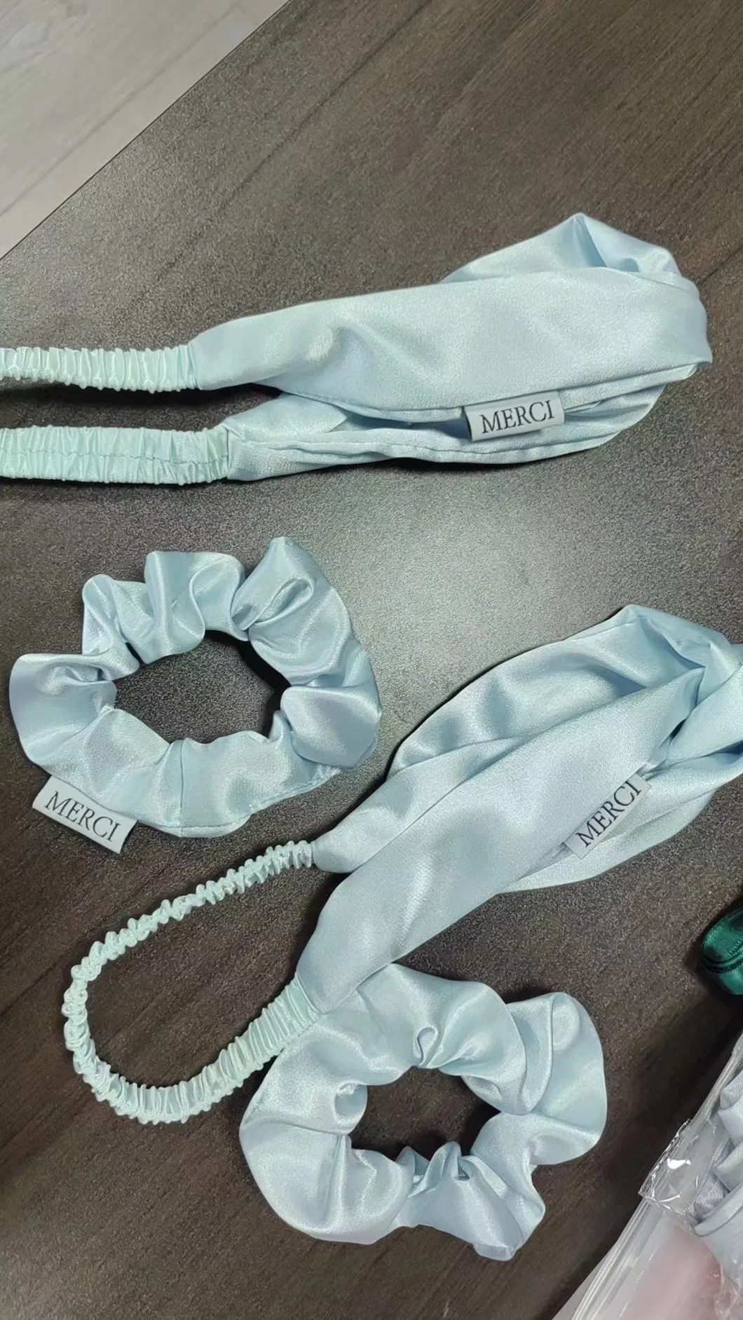 Elastic Silk Scrunchies Bands Hair Accessories