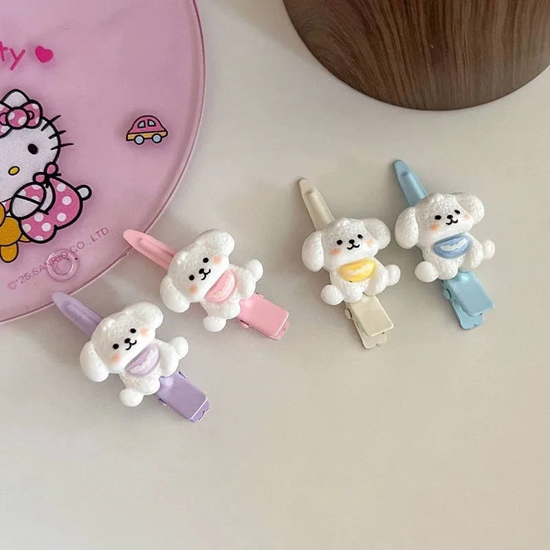 Cute Cartoon Long Eared Dog Hair Accessories