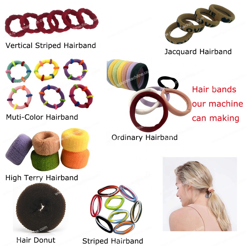 Elastic Hair Band Manufacturing Making Machine