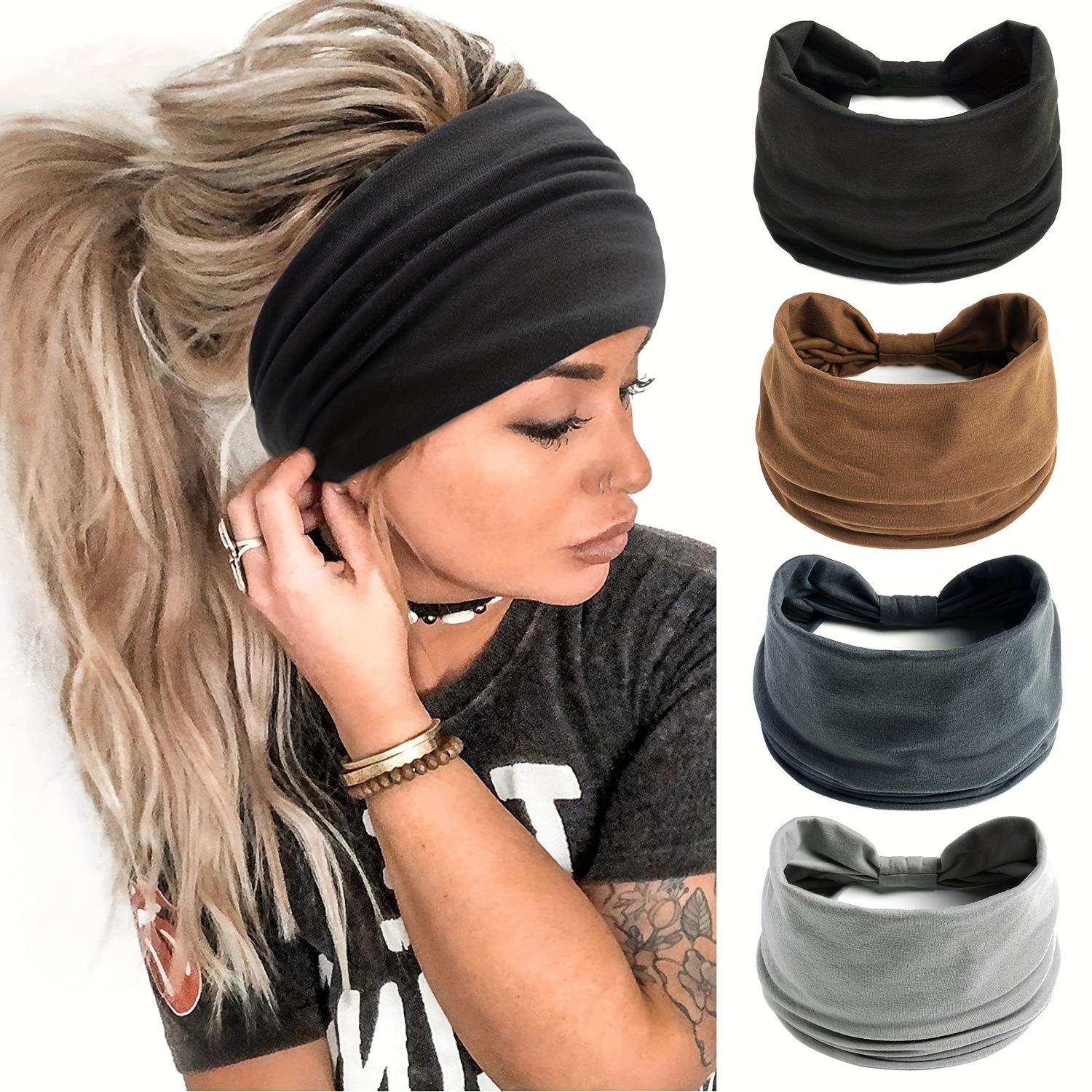 Manufacturer Custom Logo Embroidered Cotton Velvet Spa Headband Head Band for Washing Facial Skin Care Makeup Hairband Headband