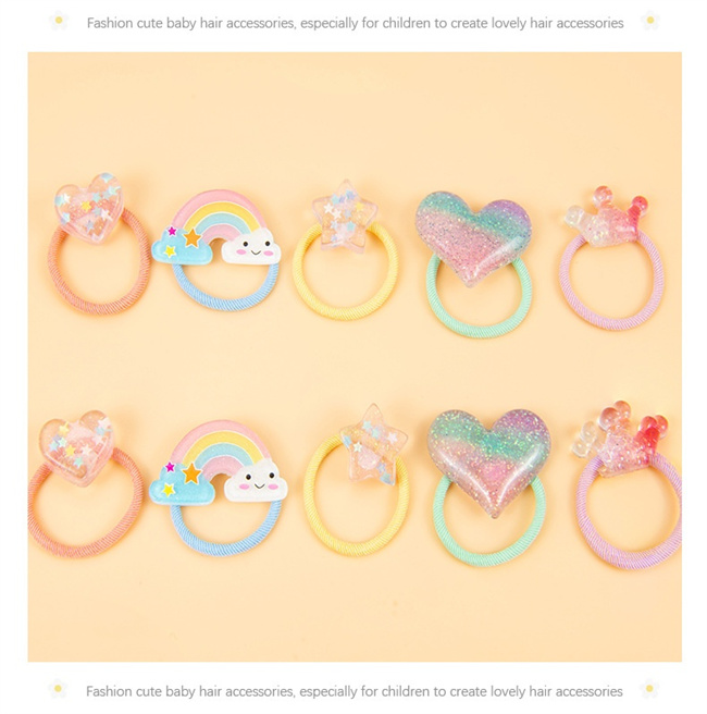 Children's Hair Ties Detail 8