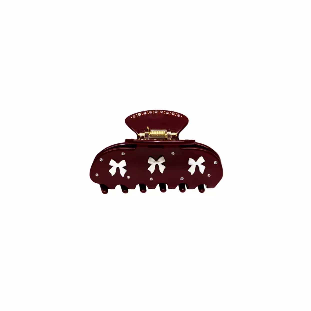Wholesale French Simple Handmade Hair Claw Clip for Girls Fashion Acetate Bowknot Hair Gripper Claw Headwear Accessories Jewelry