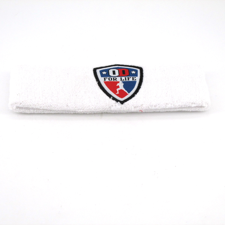 Hot Sale Wholesale Sport Cotton Sweat Bands Wristband Headband Multi Color Customization of Sweat Absorbing Hair