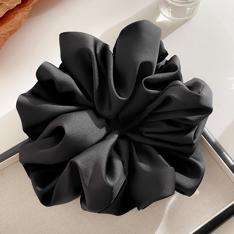 150MM Large Size Silk Hair Scrunchies Elastic Ponytail Holders Headbands Everyday No Damage Hair Ropes for Daily Decor