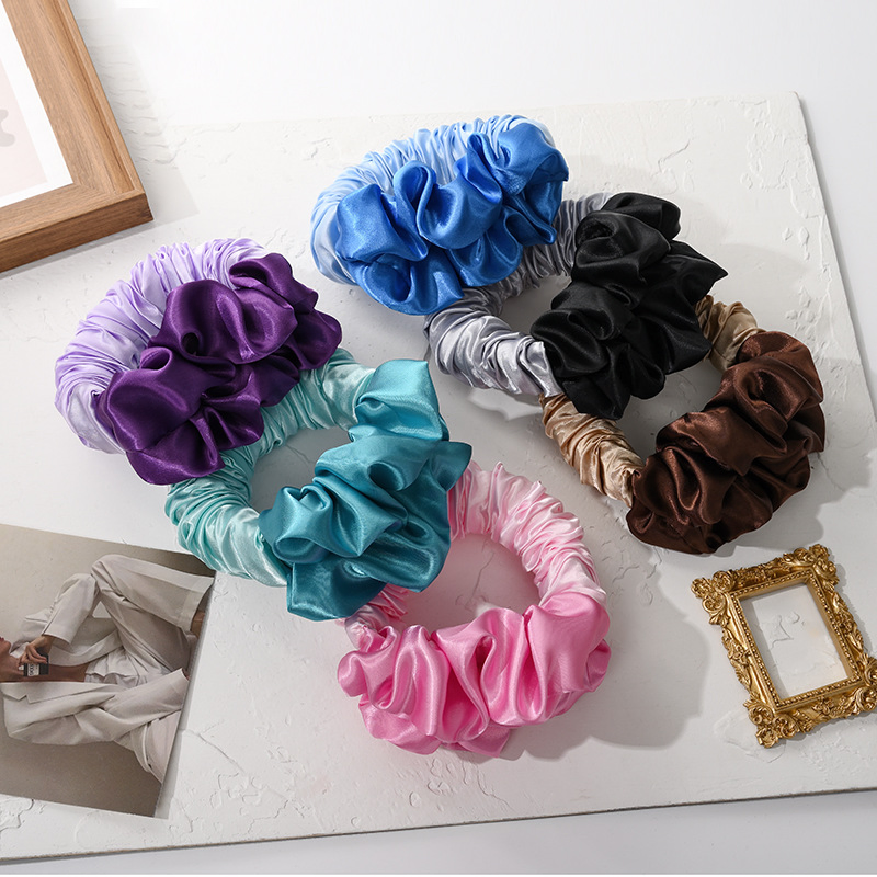 Heatless Curls Hair Curling Headband Scrunchies Wave No Heat Overnight Curls Women Styling Hair Accessories