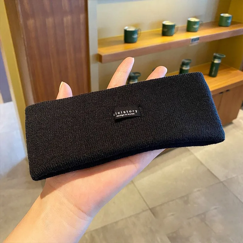 Brands Officially Licensed Factory Autumn Winter Fashion Sports Hair Band Non Slip Elastic Headband Hair Accessories for Women