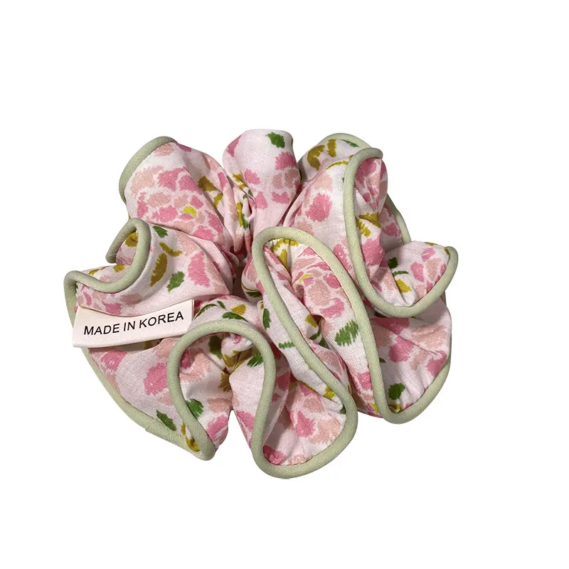 High Quality Floral Hair Band Sweet Fabric Hair Rope Accessories