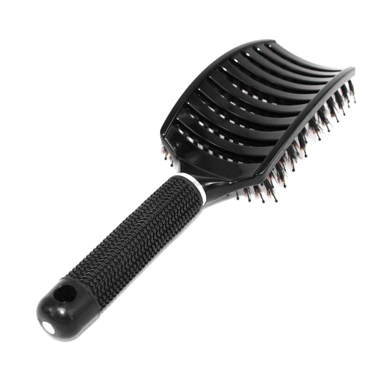 Manufacturing Professional Salon Heat Resistant Nylon Mixed Boar Bristle Vent Hair Brush