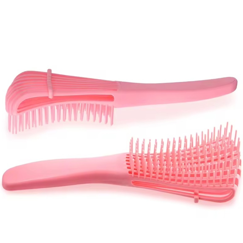 Best for Girl Woman Plastic Octopus Detangling Professional Hair Brush Manufacturing