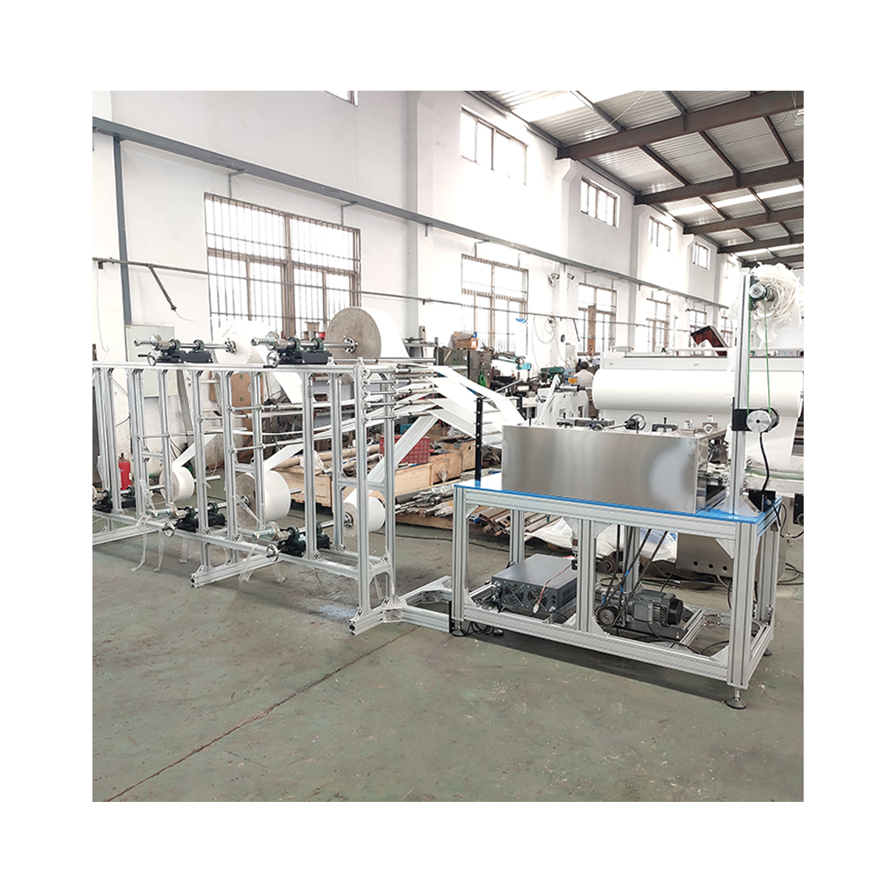 Breast Pads and Makeup Cotton Pads Home Product Making Machinery Non-Woven Cosmetic Machine with Motor Bearing Core Components
