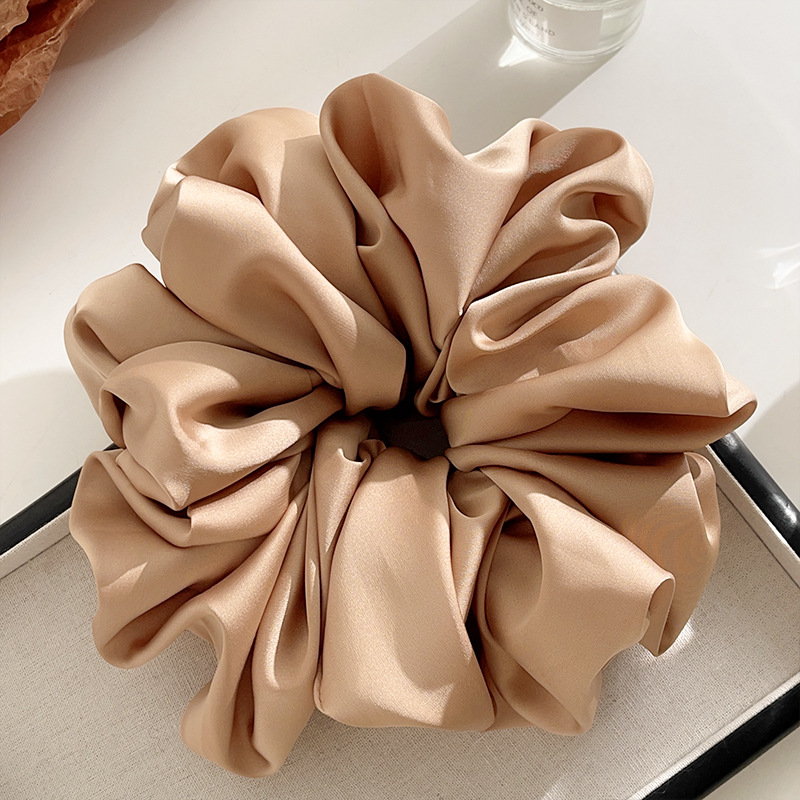 150MM Large Size Silk Hair Scrunchies Elastic Ponytail Holders Headbands Everyday No Damage Hair Ropes for Daily Decor