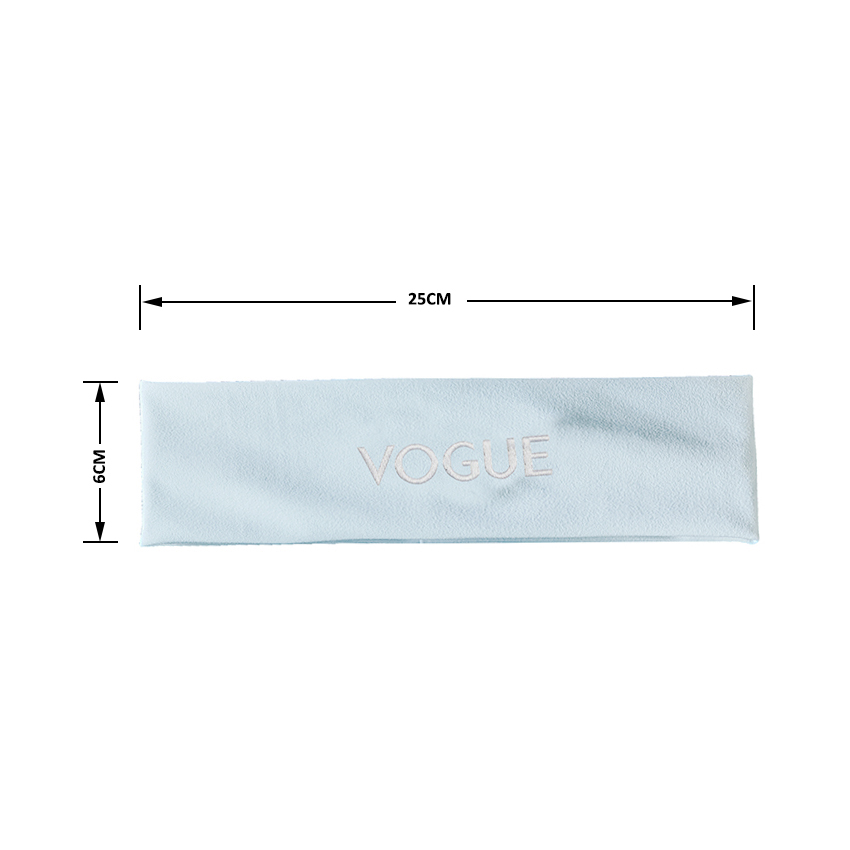 Custom Logo Yoga Material Stretch Running Headbands Embroidered Breathable Sport Hairband for Women and Men