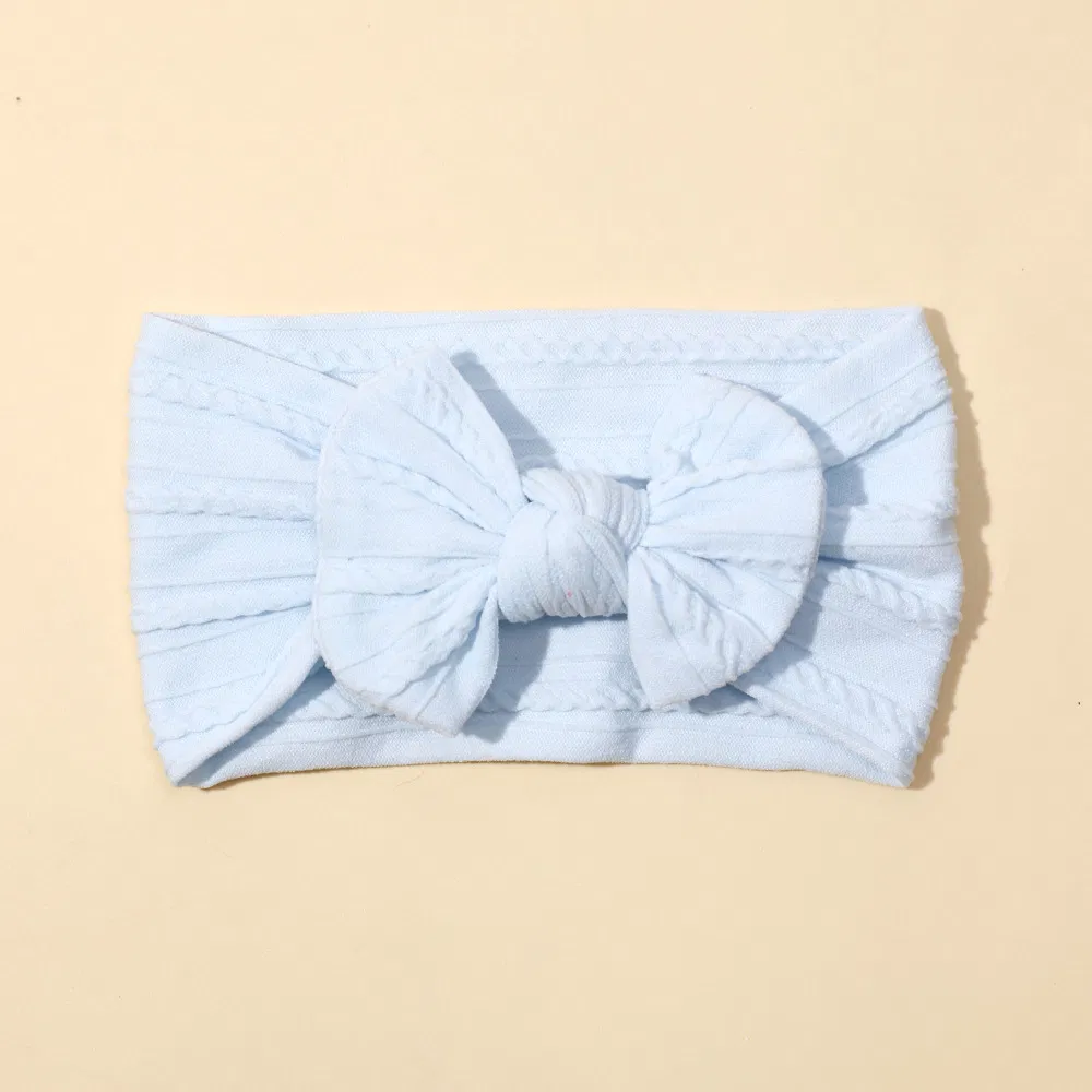 2025 New Children's Hair Accessories, Jacquard Bow, Baby Hair Band