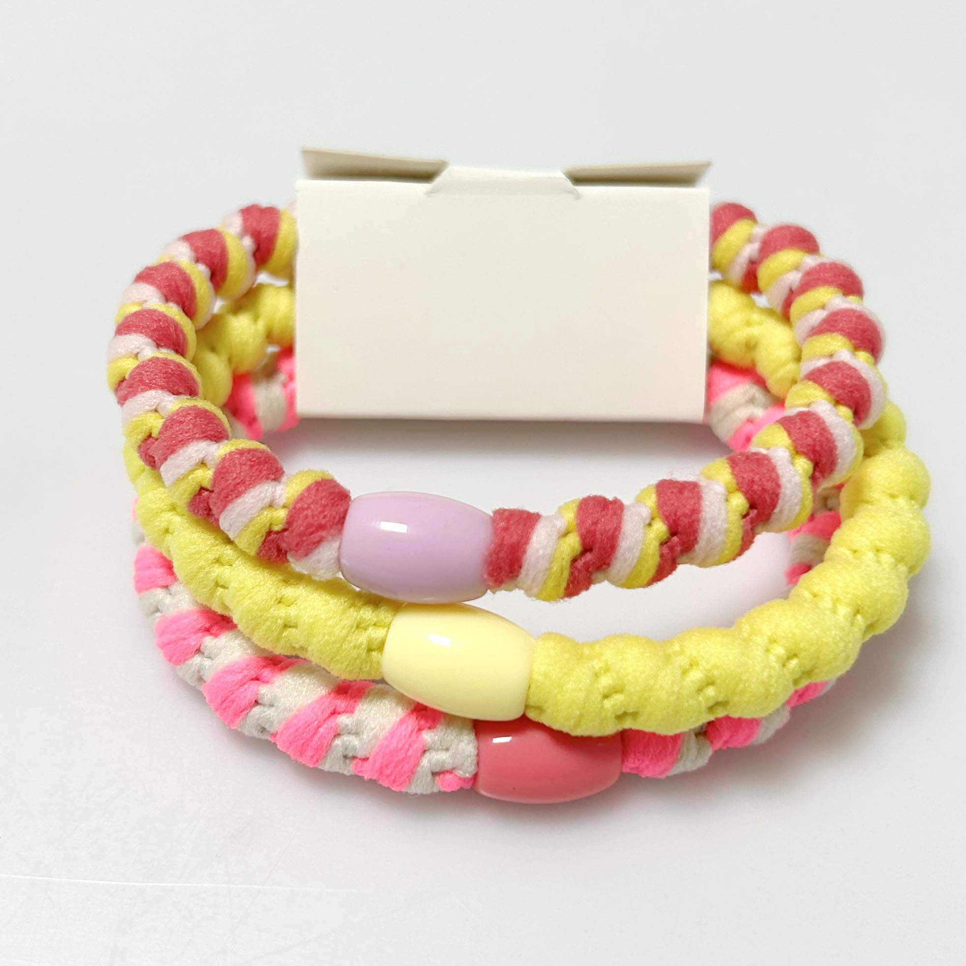 Braided Elastic Hair Ties Hair Ropes Rubber Bands Ponytail Holder