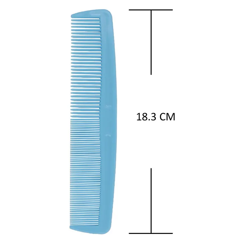 Manufacturing Logo Curly Flexi Baby Plastic and Set Hair Comb