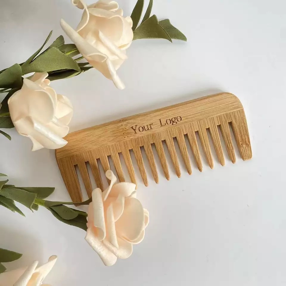 Bamboo Comb details 1
