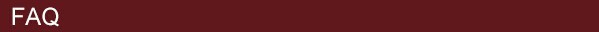 FAQ Banner