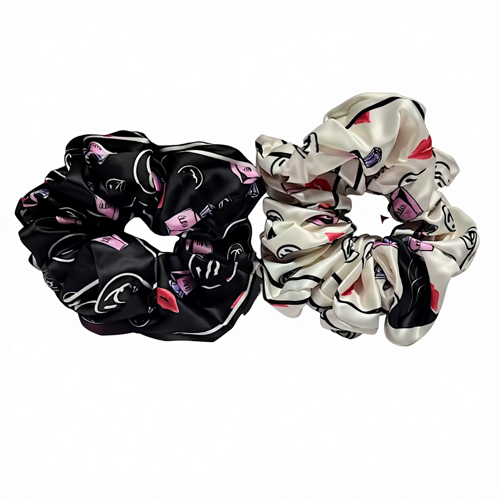 Designer Brand Hair Ties, High-quality Hair Ties, Retro Elastic Hair Accessories Letter Hair Accessories Hot-selling Custom-made