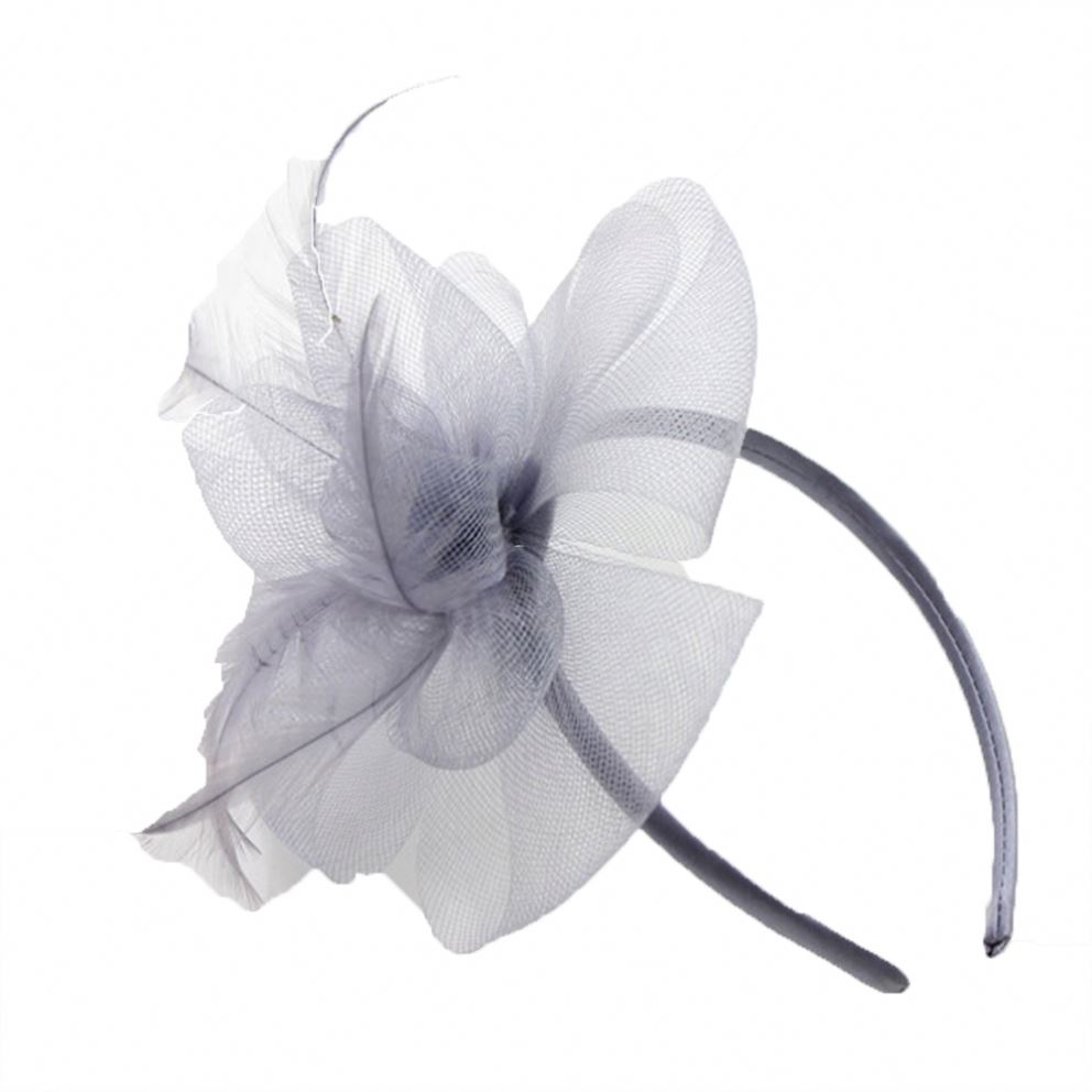 Audited Hair Accessories Factory Wholesale Wonderful Custom Colors Sinamay Fascinators for Women
