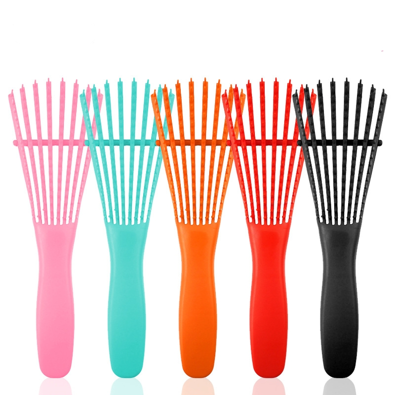 Best for Girl Woman Plastic Octopus Detangling Professional Hair Brush Manufacturing