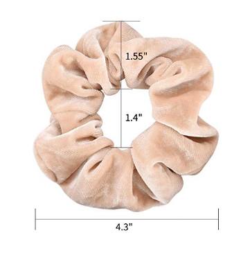 Hot Selling Factory Supply Good Quality Multy Color Velvet Hair Accessories Scrunchies