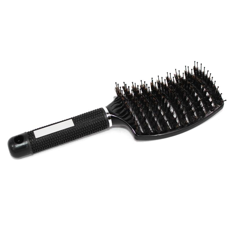 Manufacturing Professional Salon Heat Resistant Nylon Mixed Boar Bristle Vent Hair Brush