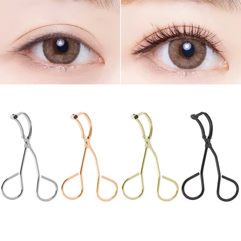 Professional Stainless Steel Eyelash Curler Mini Partial Eye Lashes Curling Clip Eyelash Cosmetic Makeup Tools Accessories