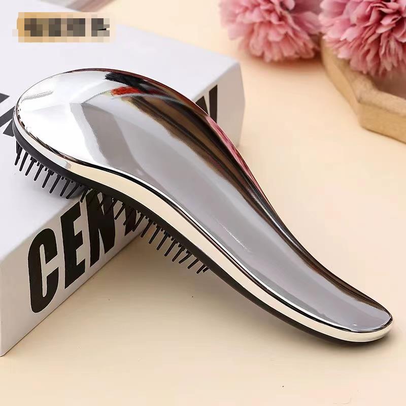 High Quality Nylon Hair Brush ABS Colorful Curly and Straight Hair Disposable Wet Hair Brush with Private Label