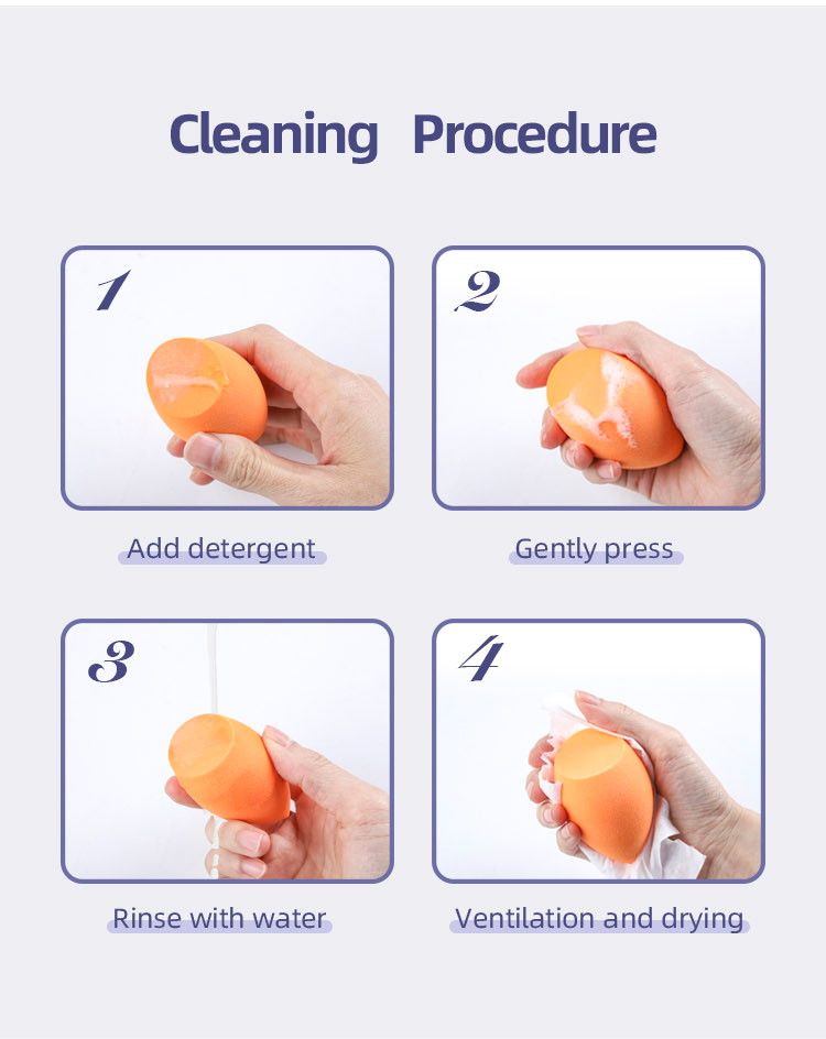 Makeup Puff Facial Usage Washable Cosmetic Tool