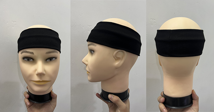 Thin sports headband