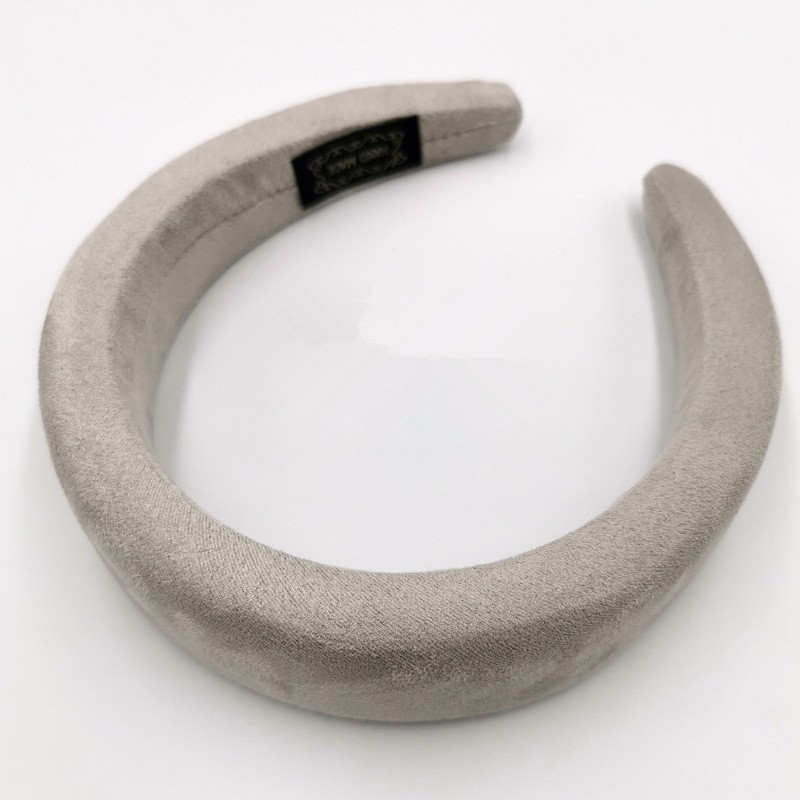 Velvet Hair Band Colorful Sponge Headband for Women
