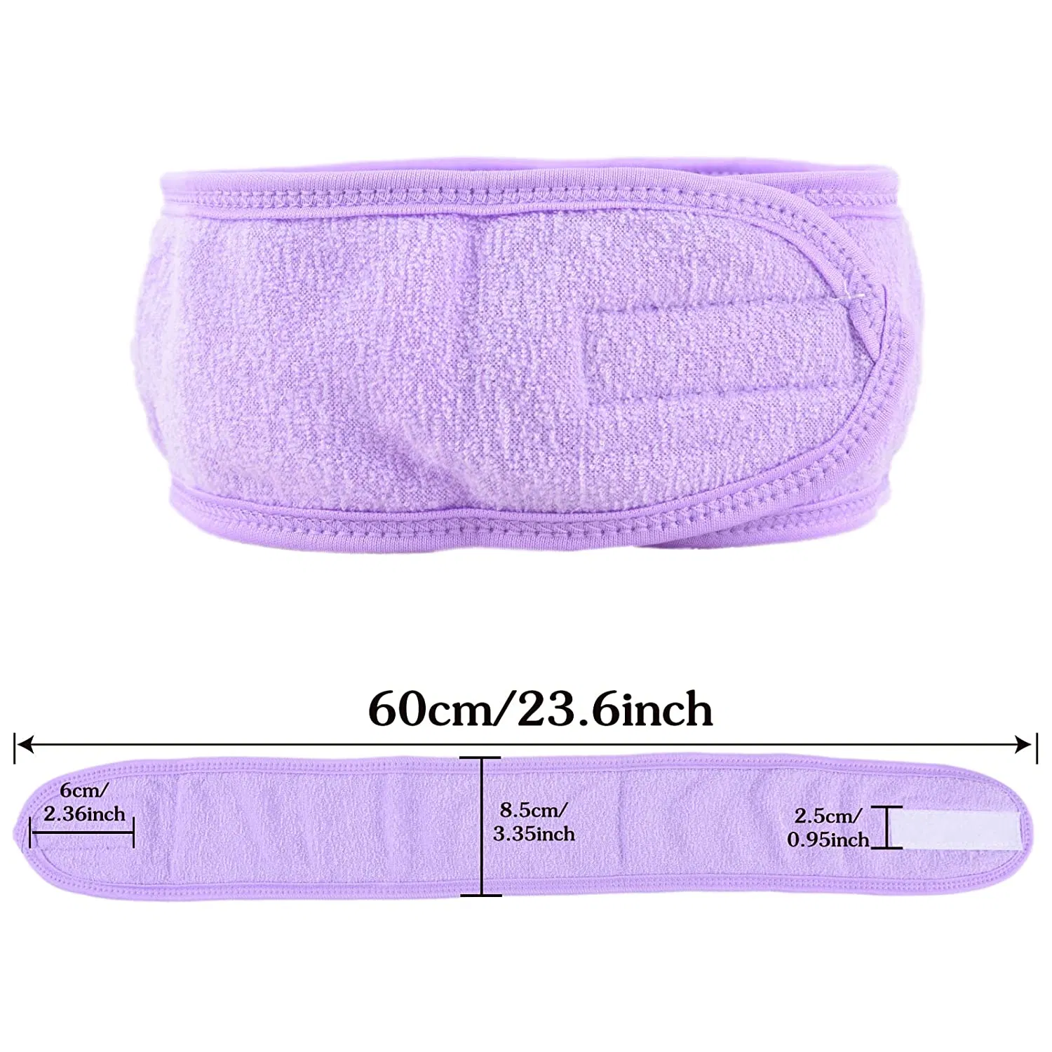 SPA Facial Headband Makeup Hair Band Soft Sport Headband