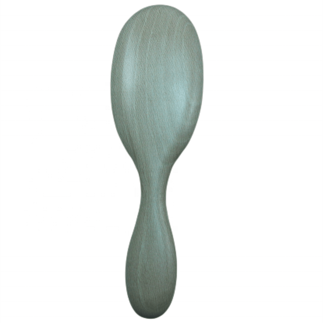 Wooden Hair Brush Detail 2