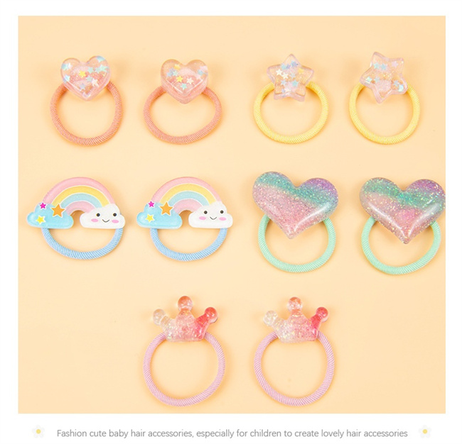 Children's Hair Ties Detail 4