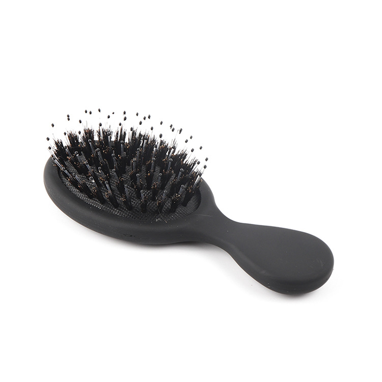 Factory Private Label Mini Airbag Comb Multicolor Boar Bristles Air Cushion Massage Detangle Hair Brush