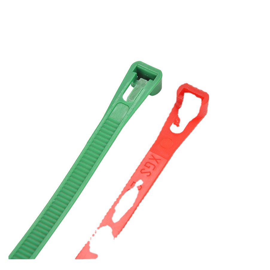 RUNBO 4.8*250mm Colorful Releasable Nylon Zip Ties Black White Red Yellow Blue Green Cable Ties For Electrical Cables Wholesale