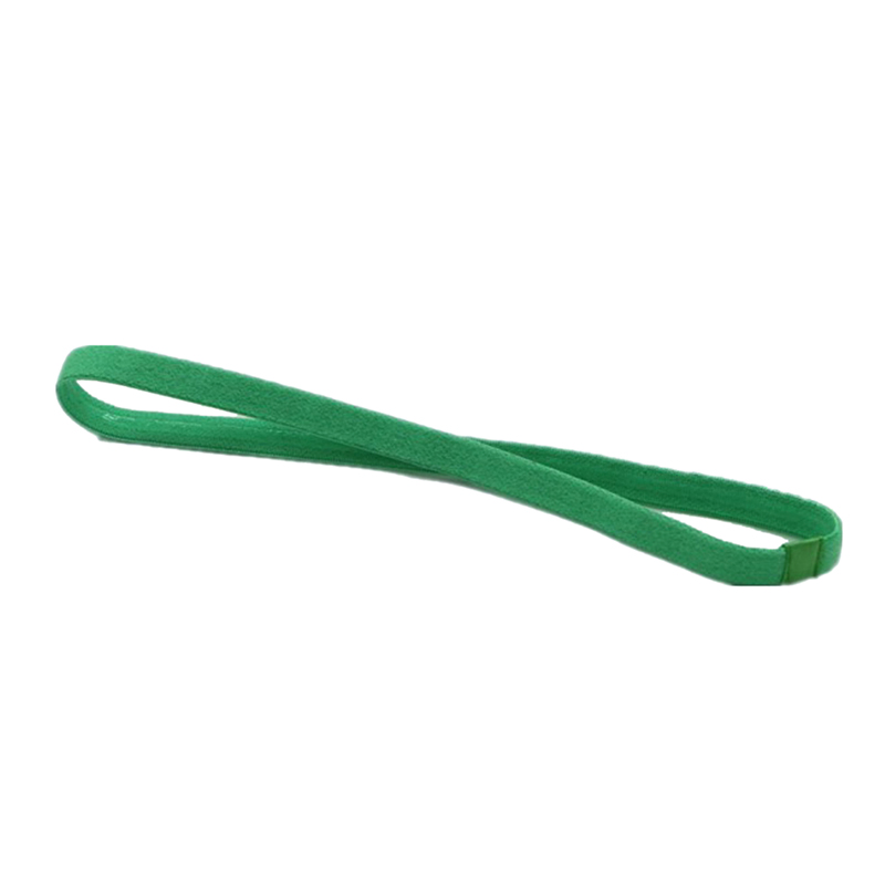 Candy Color Women Men Yoga Hair Bands Sports Headband Non-Slip Running Elastic Rubber Sweatband Football Hair Accessories