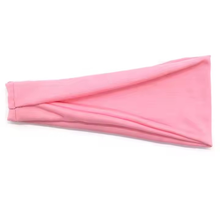 Polyester Non-Slip Sports Headbands Custom Logo Yoga Running Hair Accessories
