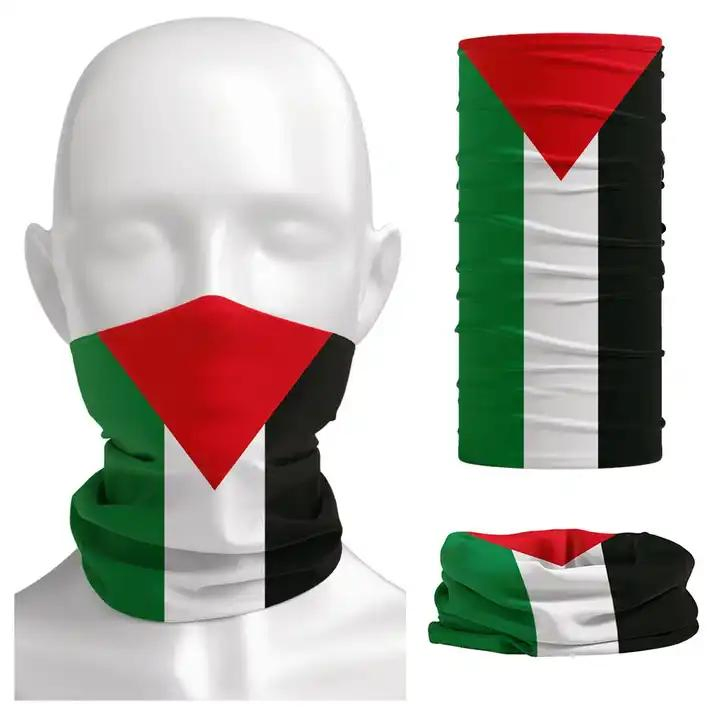 Palestinian Flag Bandana Scarf Customised Fast Production Time Ple Palestine Scarf