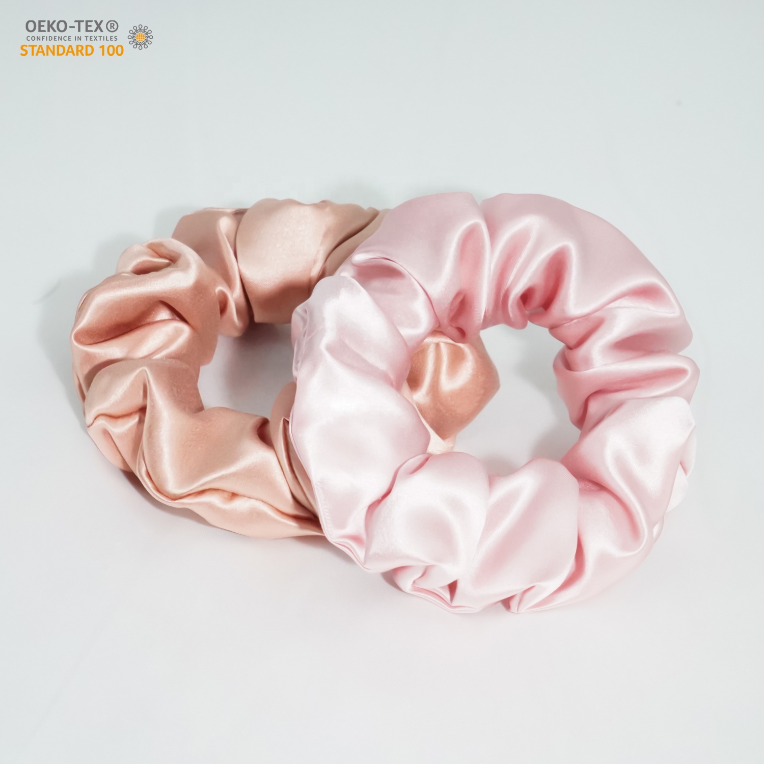 22MM Silk Hair Ties 100% Mulberry 3.5CM Silk Scrunchies Women Hair Accessories