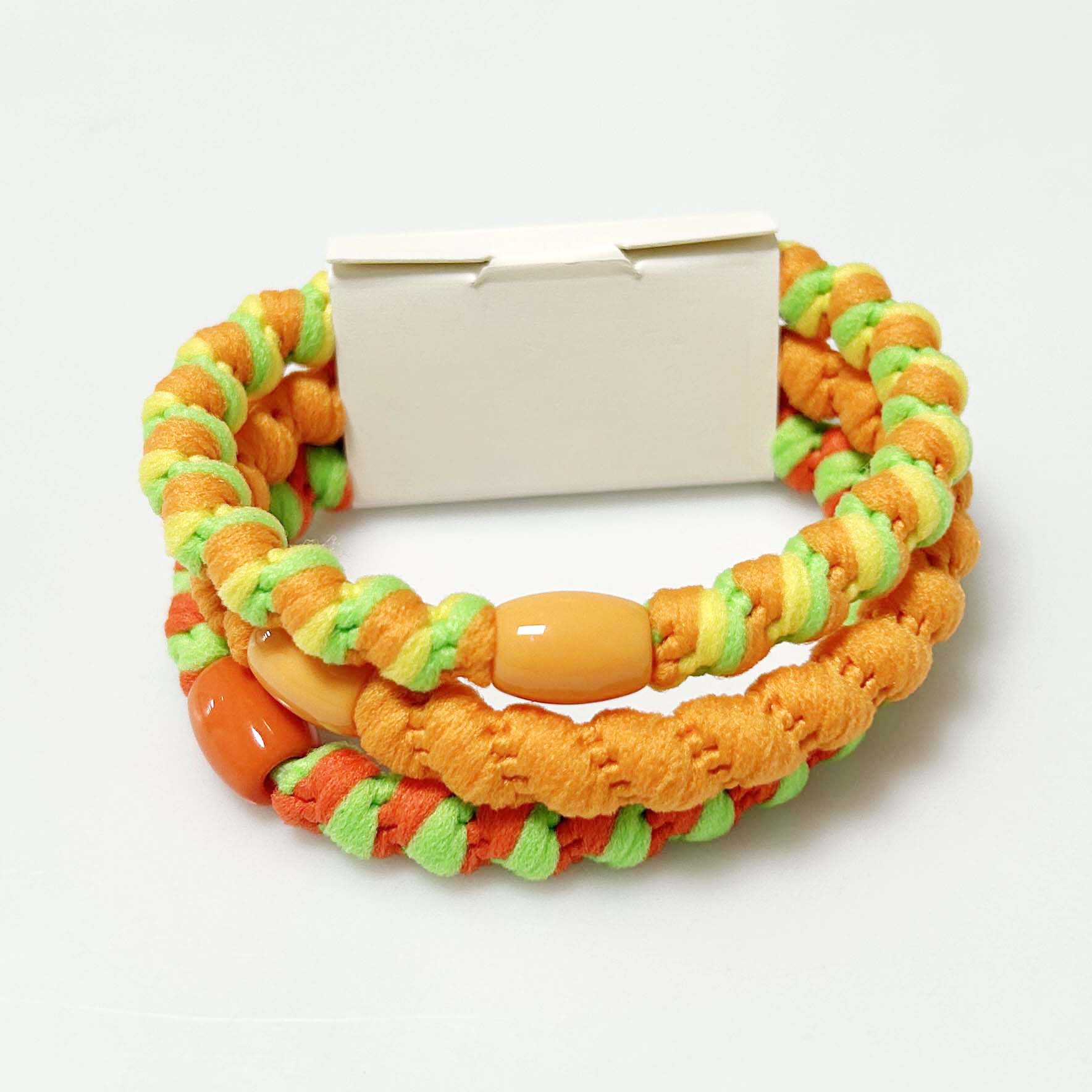 Braided Elastic Hair Ties Hair Ropes Rubber Bands Ponytail Holder