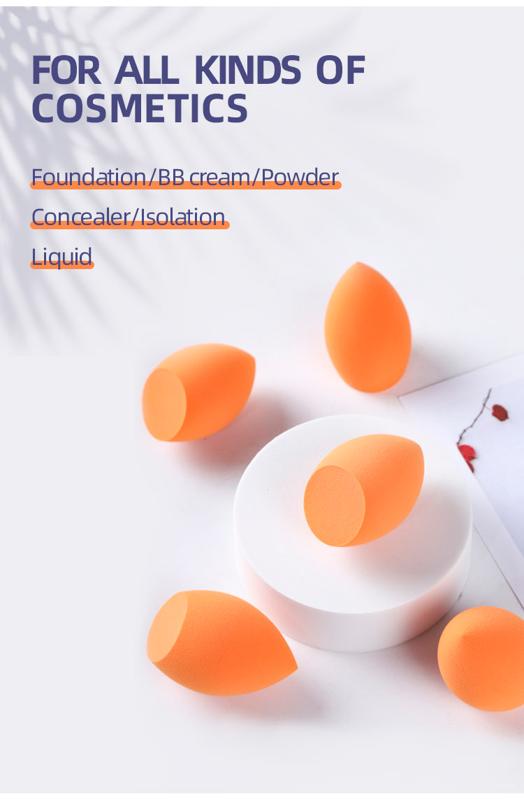 Super Soft Hydrophilic Marble Makeup Puff Facial Usage Washable Cosmetic Tool
