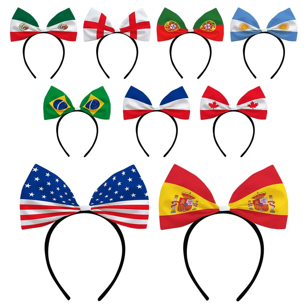 2026 National Flag Bow Headband Design 1