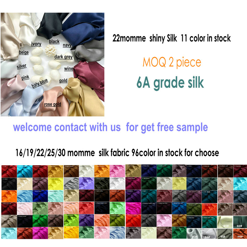 Custom Logo 22mm 1cm Wide Non-Toxic Silk Hair Scrunchies Elastic Hair Bands In American &amp; European Styles Accessory Hairbands