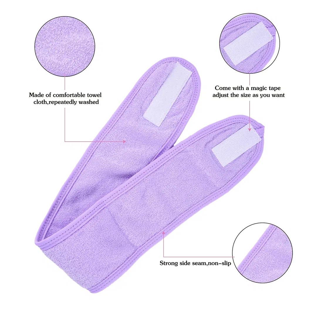 SPA Facial Headband Makeup Hair Band Soft Sport Headband