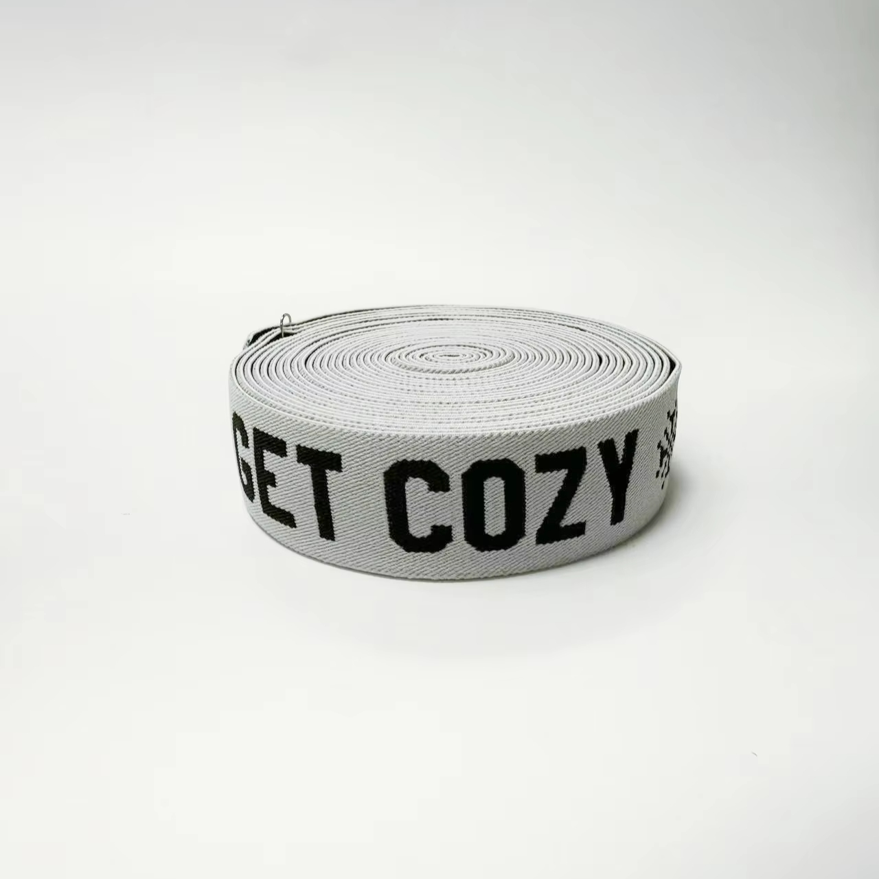 Wholesale Custom Logo Soft Polyester Elastic Band Ribbon Multi-Colored Stripes Jacquard Woven In Herringbone Style For Underwear