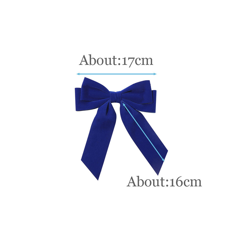 Velvet Bowknot Hairpin Display 7